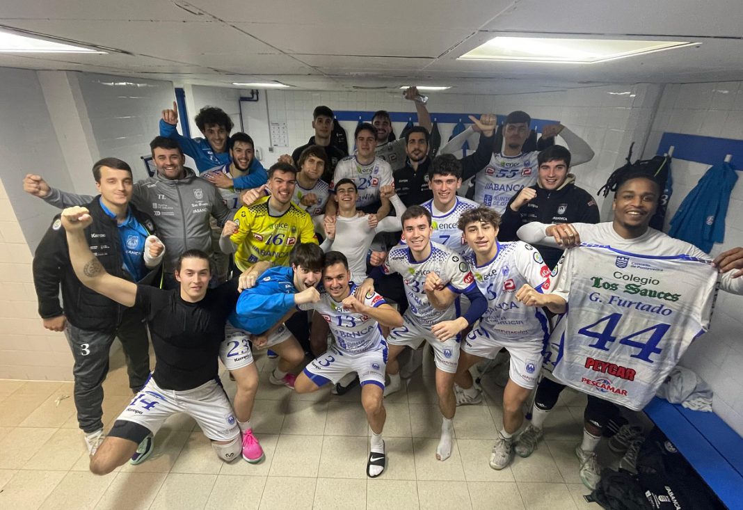 Una de las alegrías de la escuadra colegial este temporada. / Club Cisne Balonmano