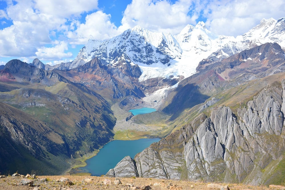 La Cordillera Blanca de Los Andes. / twowanderingsoles.com