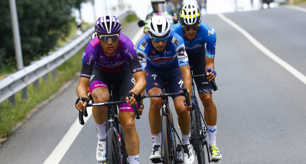 Mario Aparicio se dejó ver con los mejores. / @SprintCycling