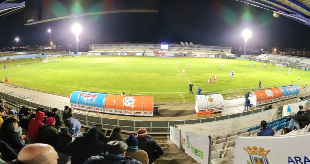 Panoramica del Juan Carlos Higuero donde juega sus partidos la Arandina. / duerodeporte.com