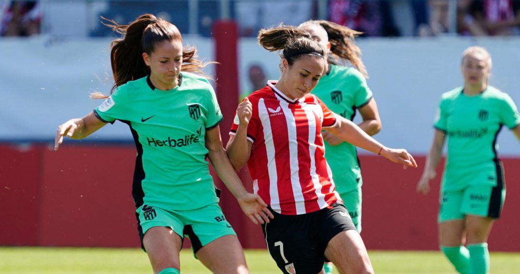 Imagen del encuentro entre Athletic vs Atlético de la temporada pasada disputado en Lezama. / athletic-club.eus