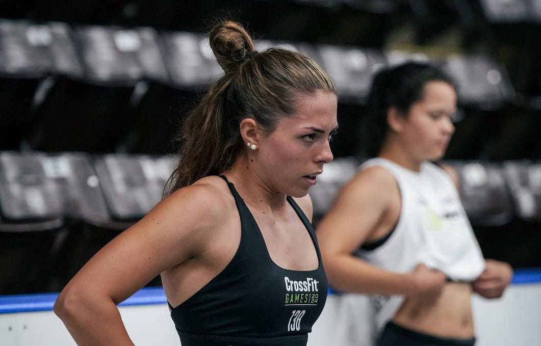 La arandina Carla Rodrigo durante uno de los wods de los Crossfit Games celebrados en Estados Unidos. / Northen Spirit